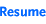 Resume