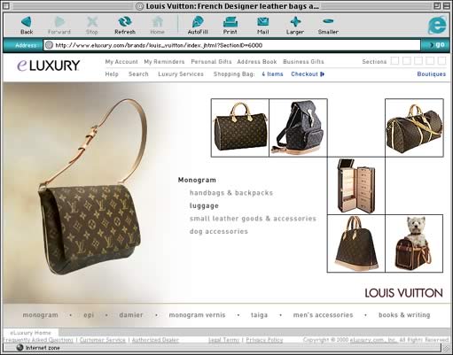 eLuxury Louis Vuitton Brand Boutique